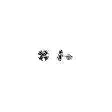 CROSS CUT OUT STUD EARRING