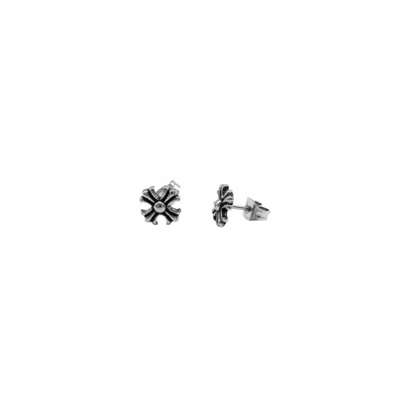 CROSS CUT OUT STUD EARRING